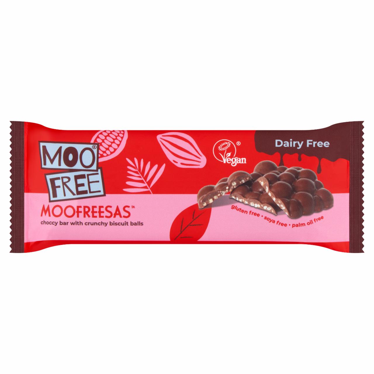 Képek - Moo Free tejmentes csokoládé ropogós rizzsel 35 g