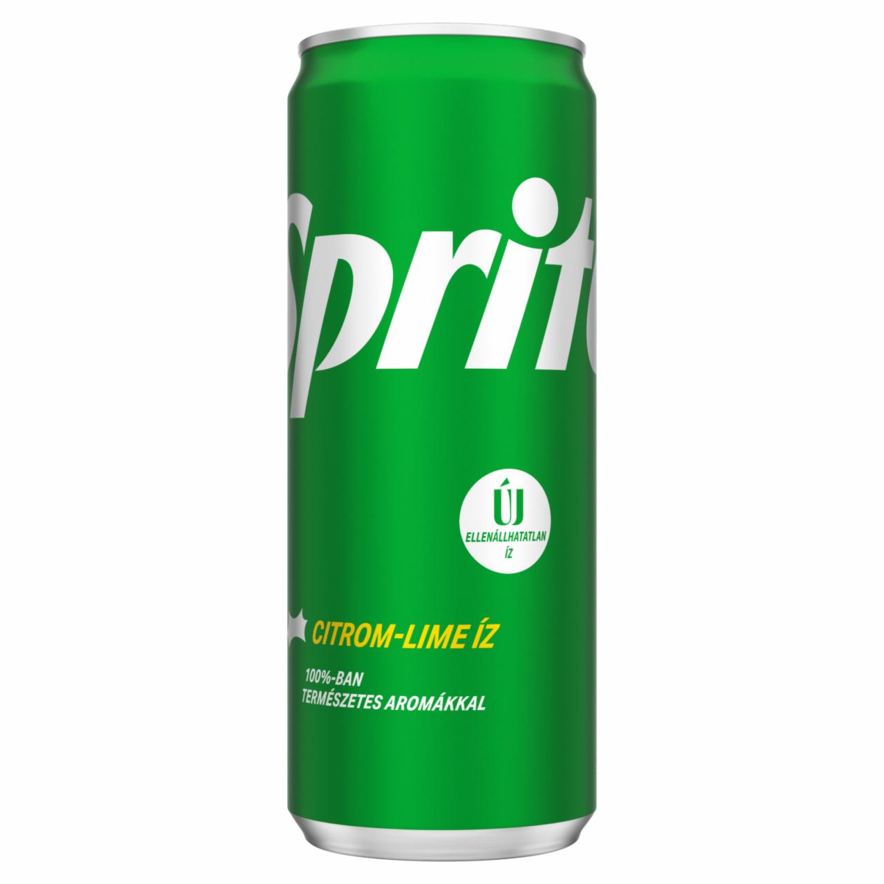 Képek - Sprite citrom- és limeízű szénsavas üdítőital 330 ml