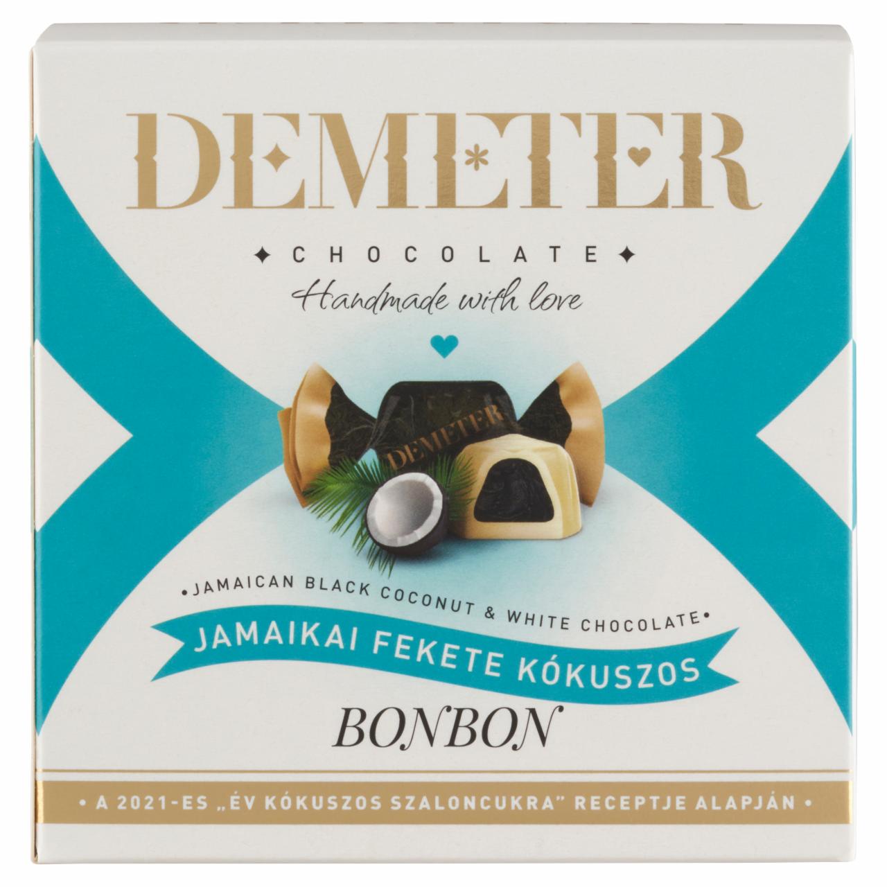 Képek - Demeter jamaikai fekete kókuszos bonbon 150 g