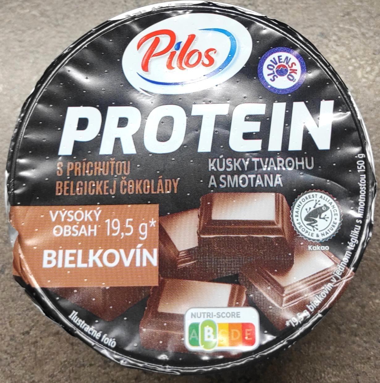 Képek - Protein kúsky tvarohu a smotana s príchuťou belgickej čokolády Pilos