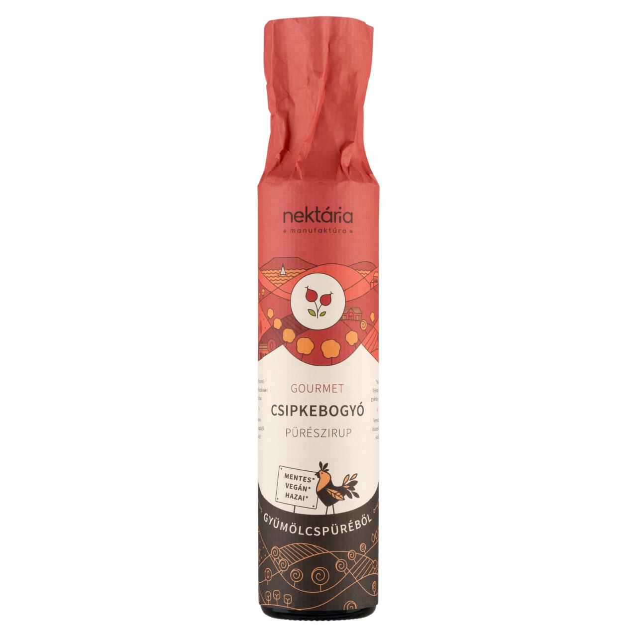 Képek - Nektária Gourmet csipkebogyó pürészirup 500 ml