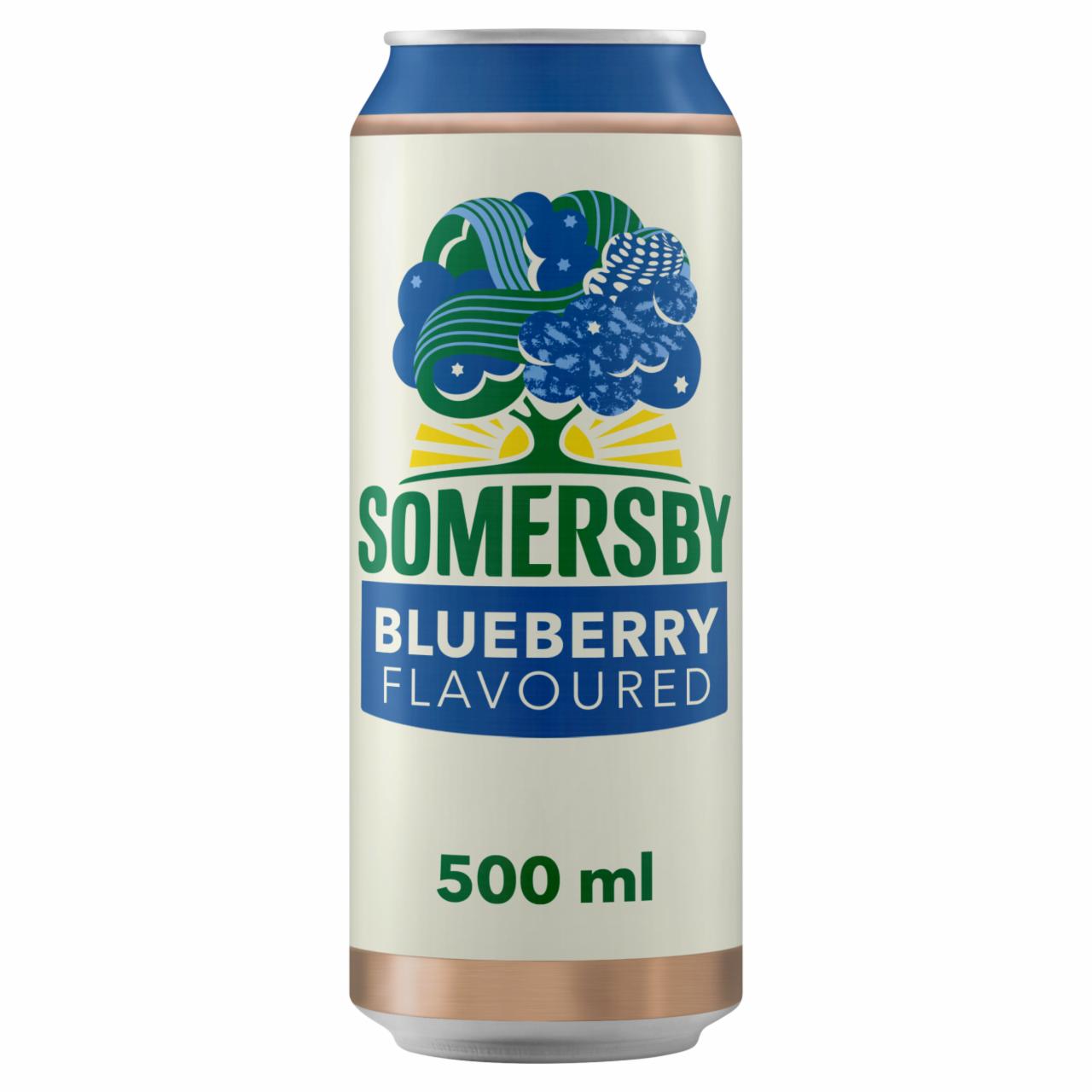 Képek - Somersby cider kék áfonya ízesítéssel 4,5% 0,5 l