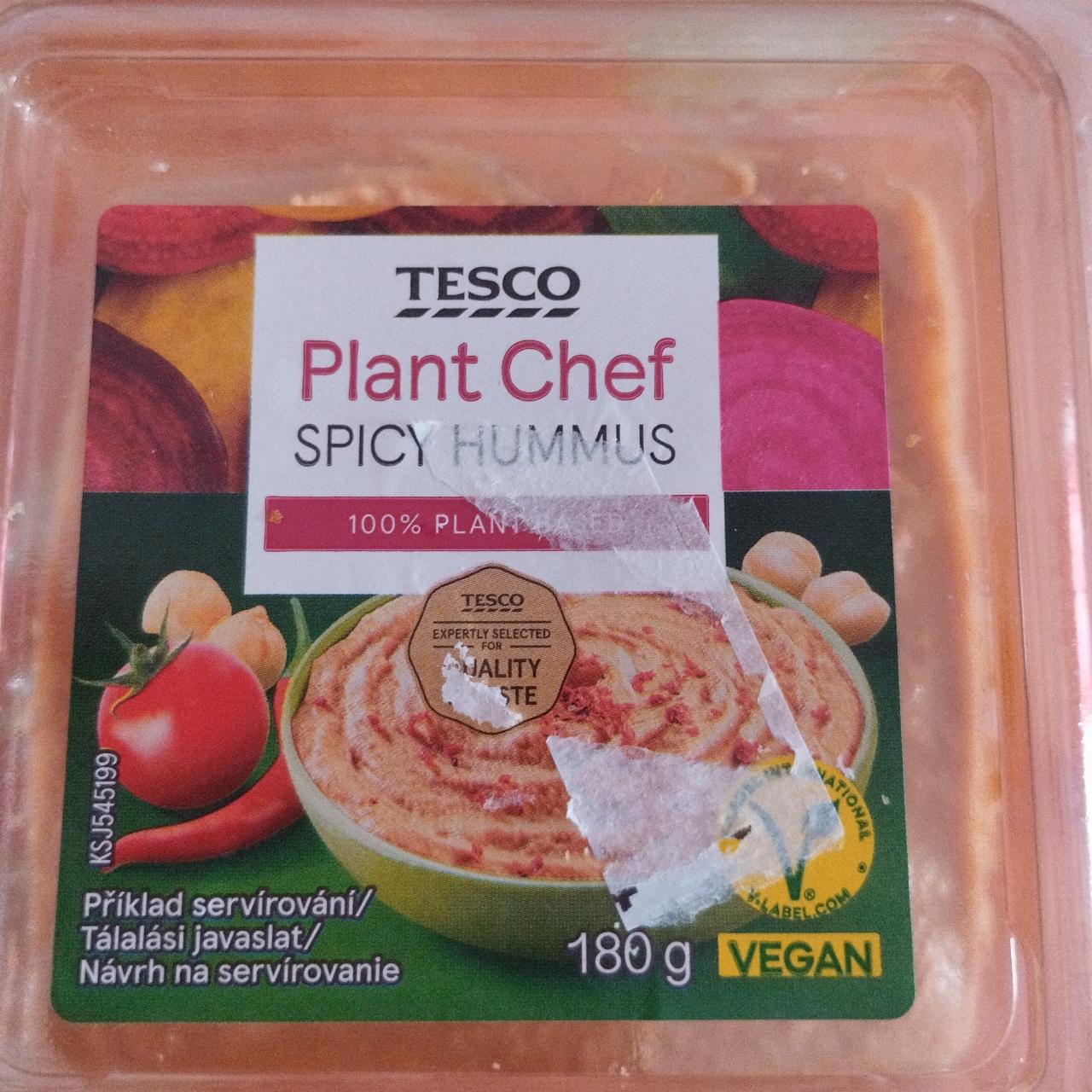 Képek - Plant chef spicy hummus Tesco