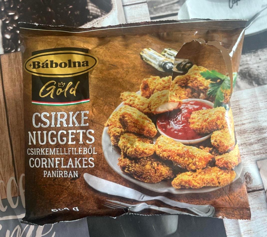 Képek - Csirke nuggets csirkemellfiléből cornflakes panírban Bábolna Gold