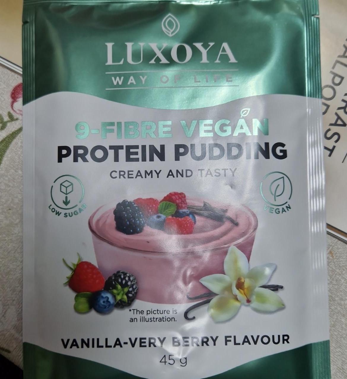 Képek - Protein pudding Vanília- erdei gyümölcs Luxoya