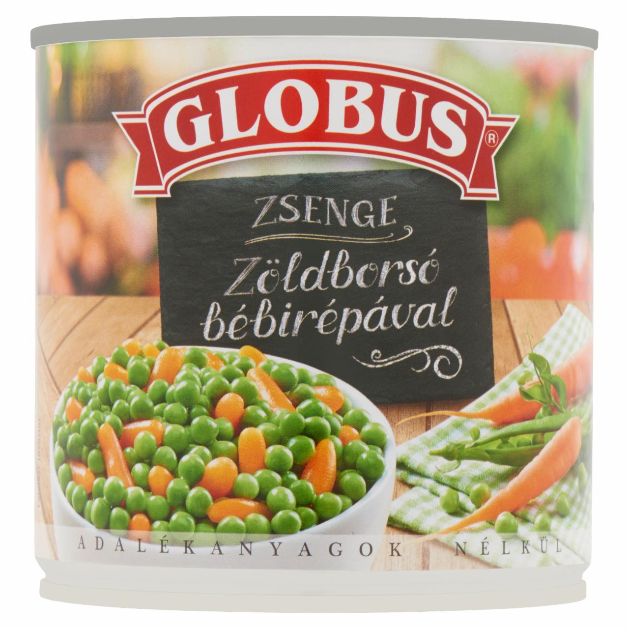 Képek - Globus Mix zöldborsó bébirápával 400 g