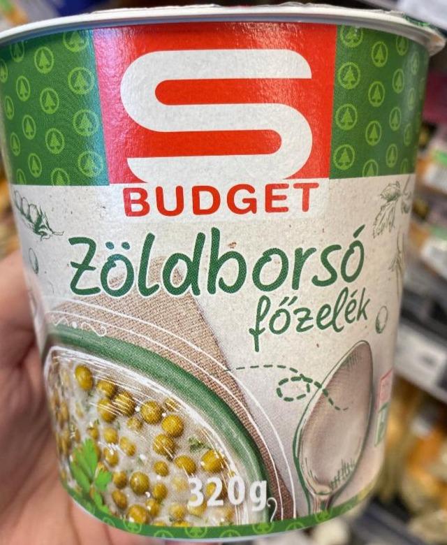 Képek - zöldborsófőzelék S Budget