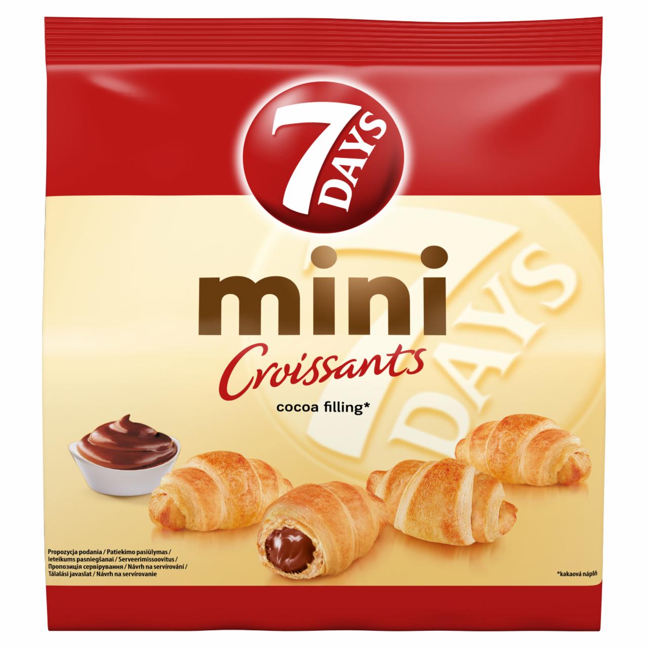 Képek - 7DAYS Mini Croissant kakaós töltelékkel 185 g