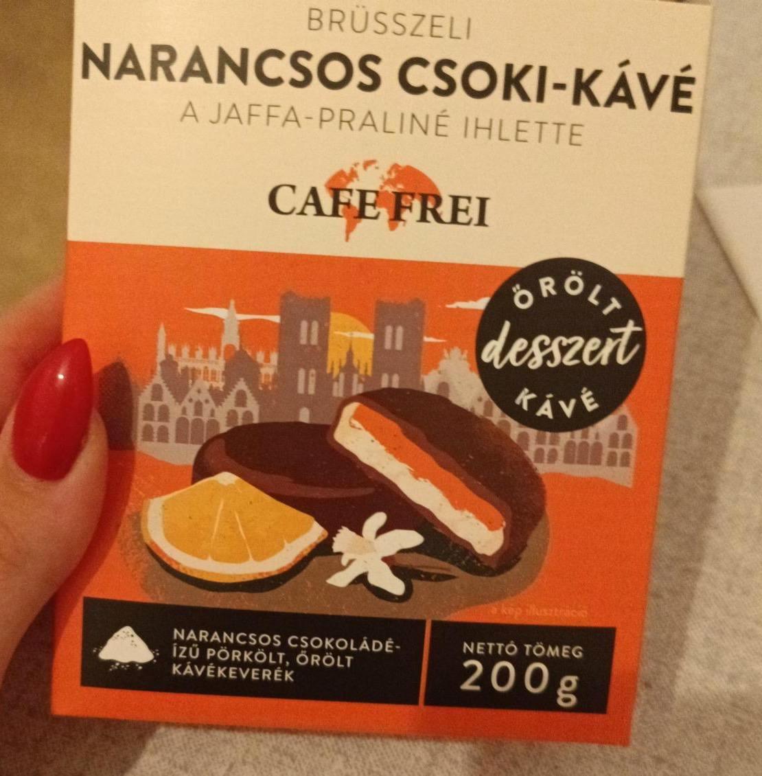 Képek - Brüsszeli narancsos csoki-kávé Café Frei