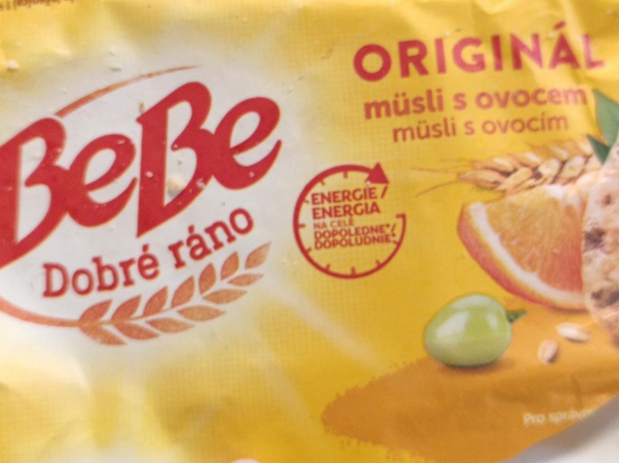 Képek - Bebe dobré ráno originál müsli s ovocím Opavia