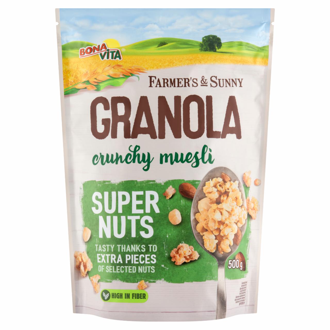 Képek - Bona Vita Granola müzli szuper mogyoróval 500 g