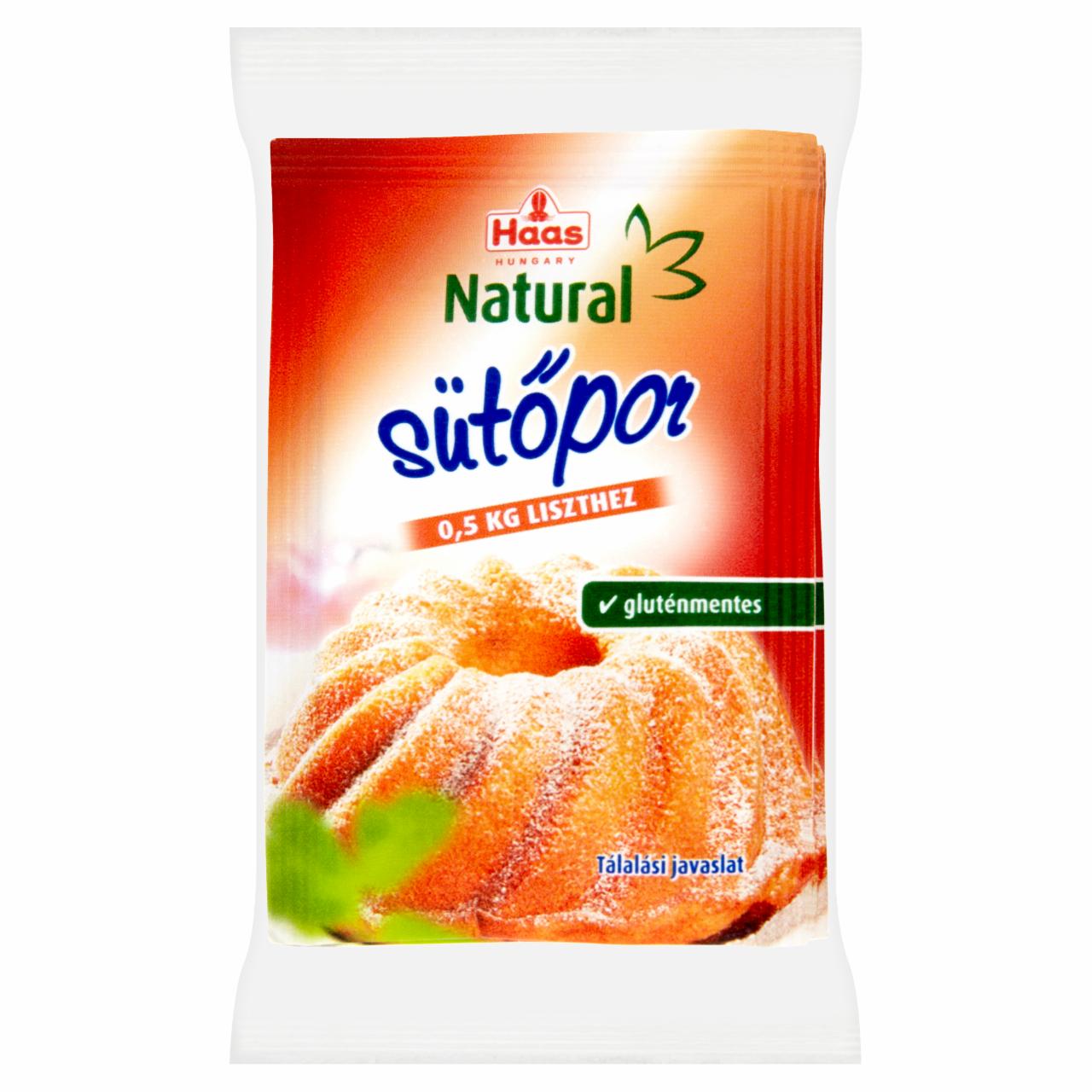 Képek - Haas Natural sütőpor 12 g