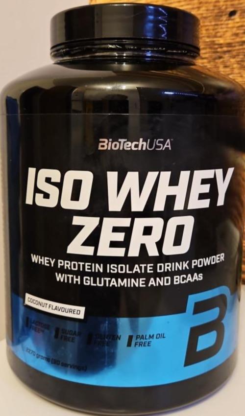 Képek - Iso whey zero coconut BioTechUSA