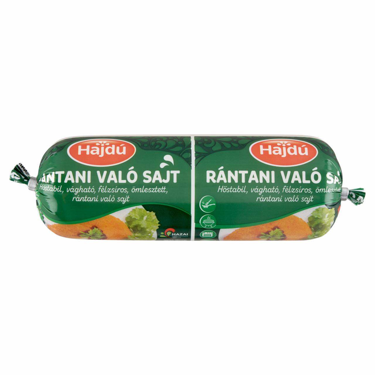 Képek - Hajdú vágható, félzsíros, ömlesztett rántani való sajt 500 g