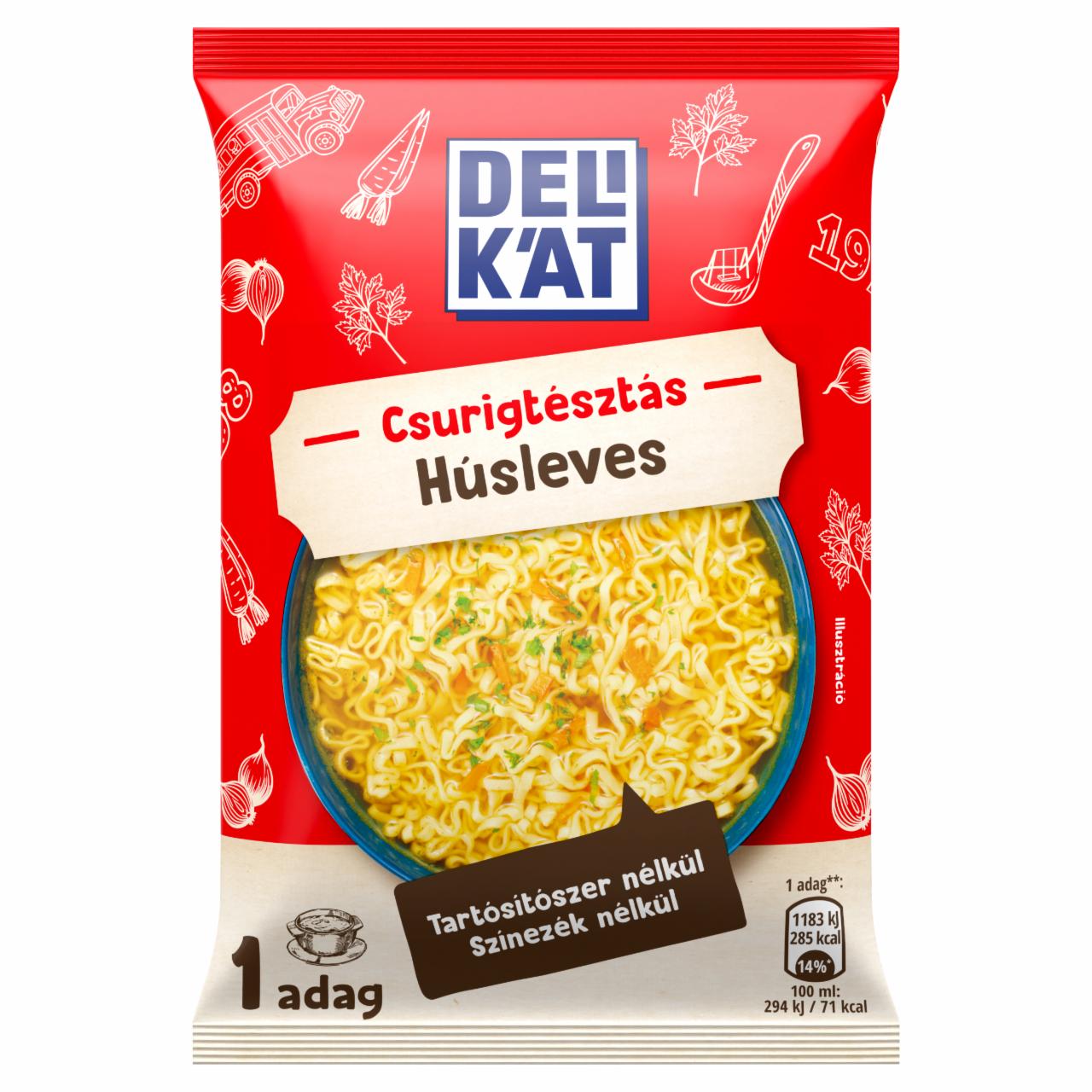 Képek - Delikát csurigtésztás húsleves 59 g