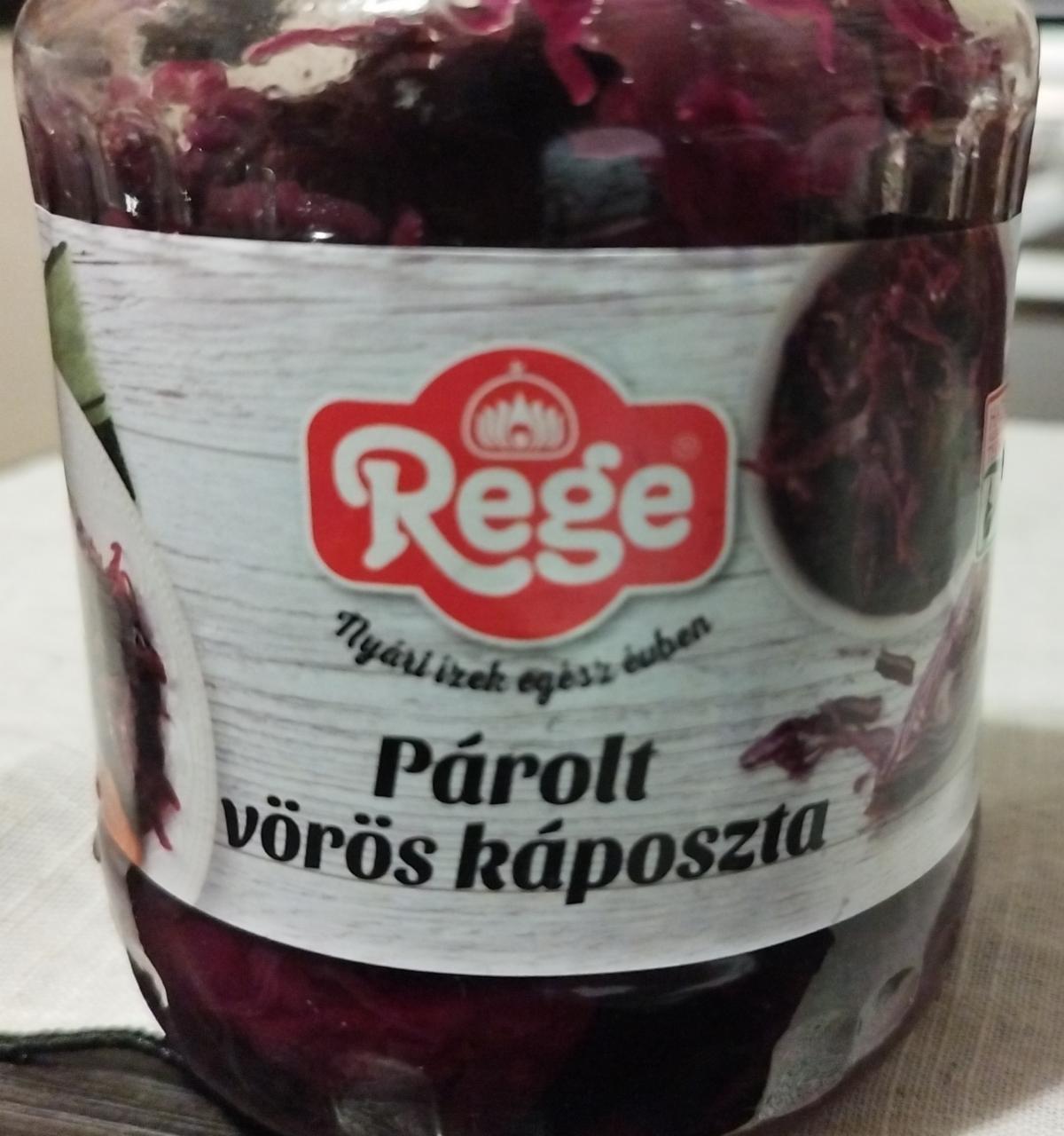 Képek - Párolt vörös káposzta Rege