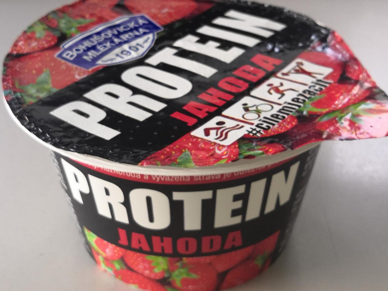 Képek - Protein jahoda Bohušovická mlékárna