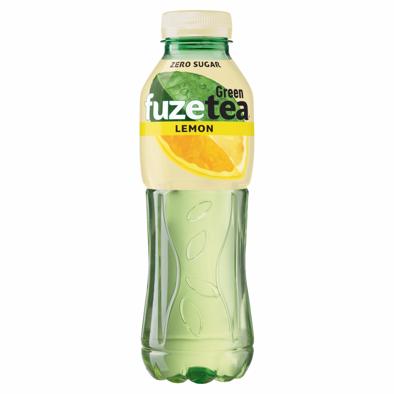 Képek - FUZETEA Zero energiamentes, szénsavmentes citromízű üdítőital édesítőszerekkel 500 ml