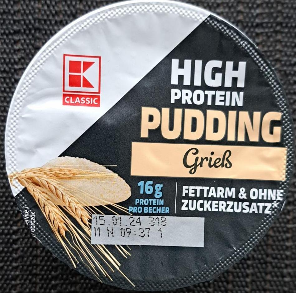 Képek - High protein pudding grieß K-Classic