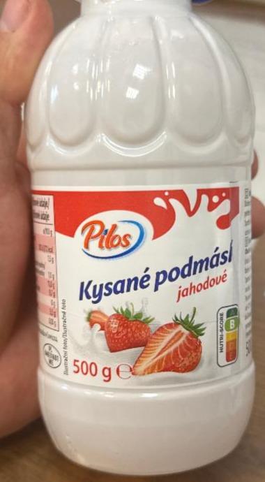 Képek - Kysané podmáslí jahodové Pilos