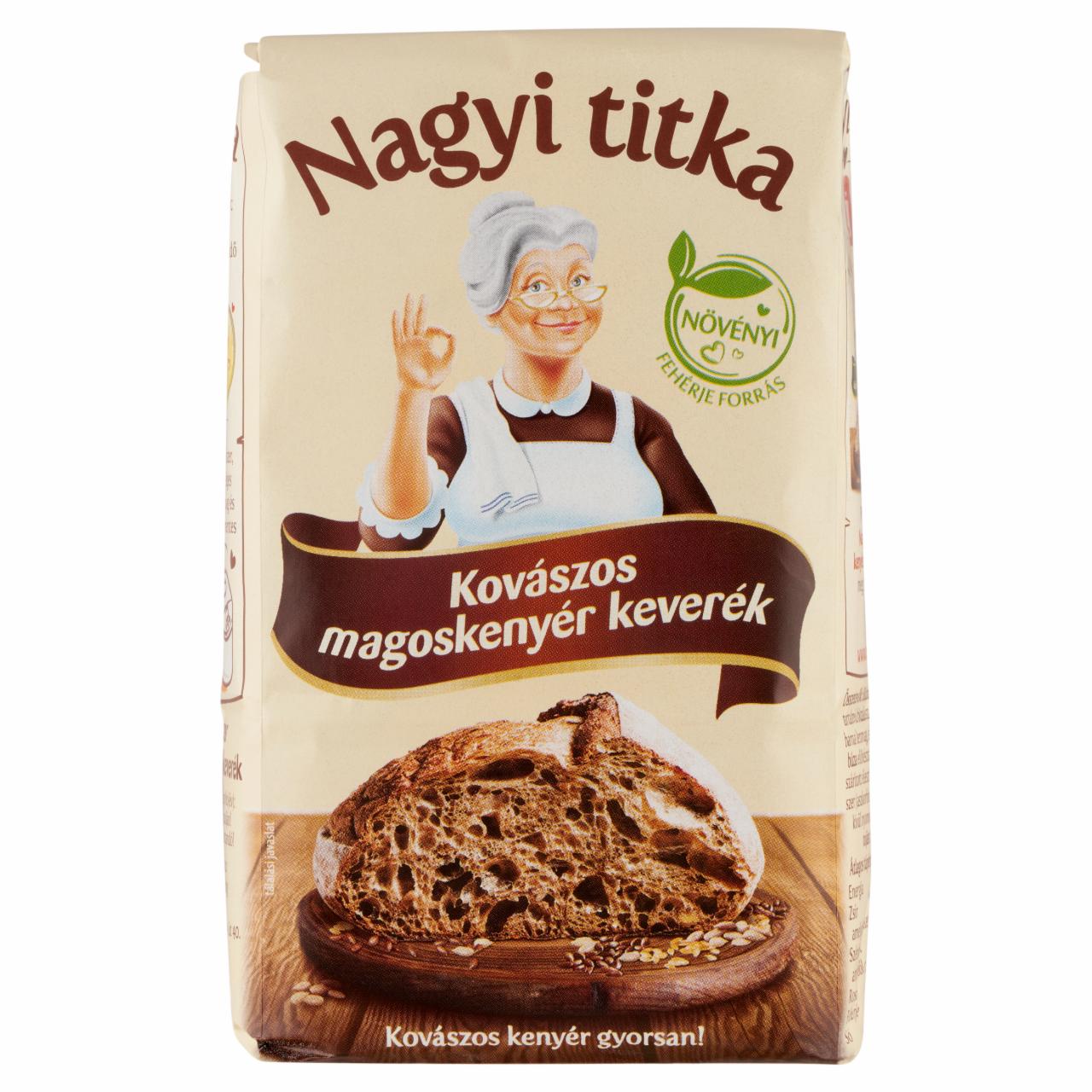 Képek - Nagyi titka kovászos magoskenyér keverék 500 g