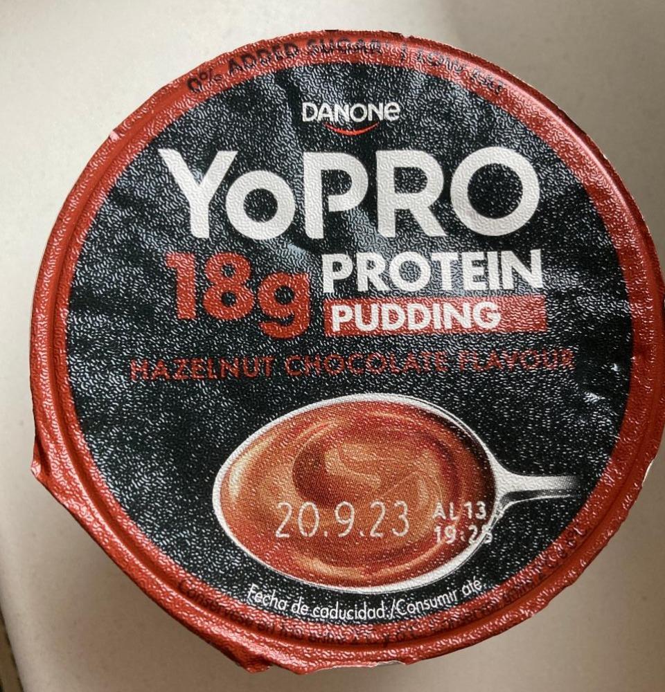 Képek - YoPRO 18g protein pudding hazelnut chocolate Danone