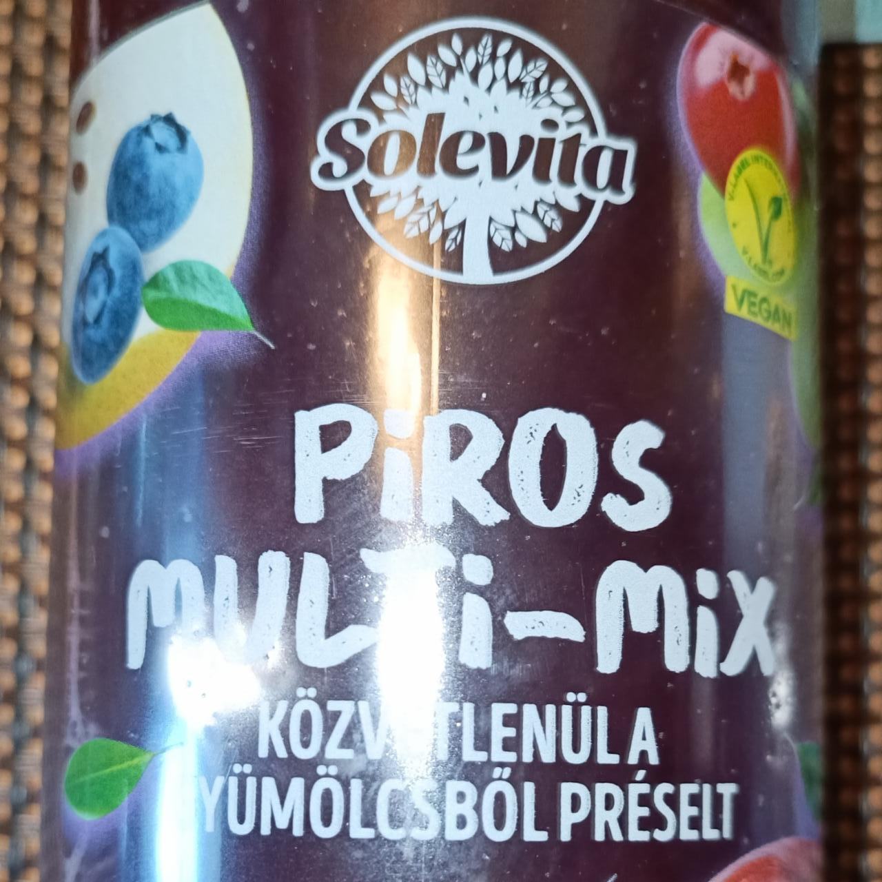 Képek - Piros multi-mix Solevita