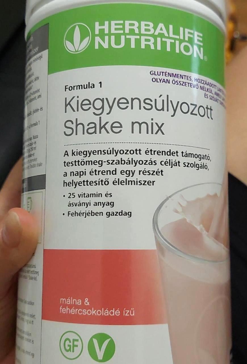 Képek - Kiegyensúlyozott shake mix málna & fehércsokoládé ízű Herbalife Nutrition