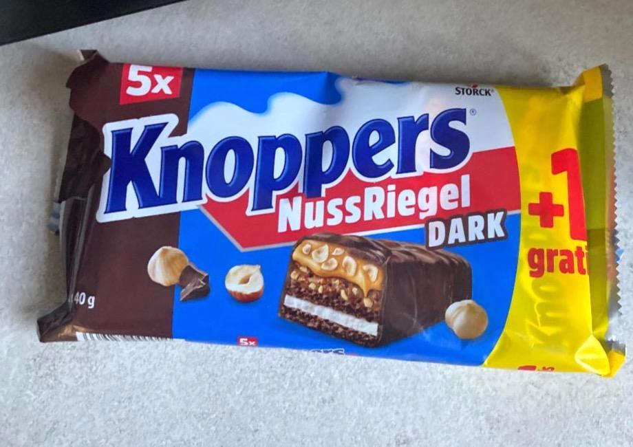 Képek - Knoppers NussRiegel Dark