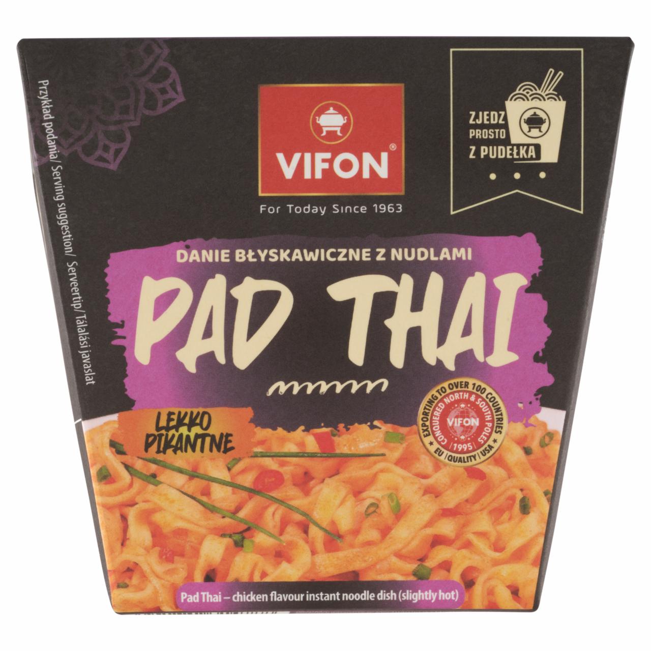 Képek - Vifon Pad Thai csirke ízesítésű gyorstészta 85 g