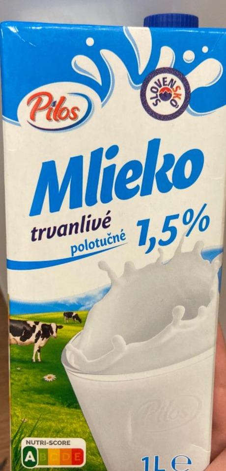 Képek - Mlieko trvanlivé polotučné 1,5% Pilos