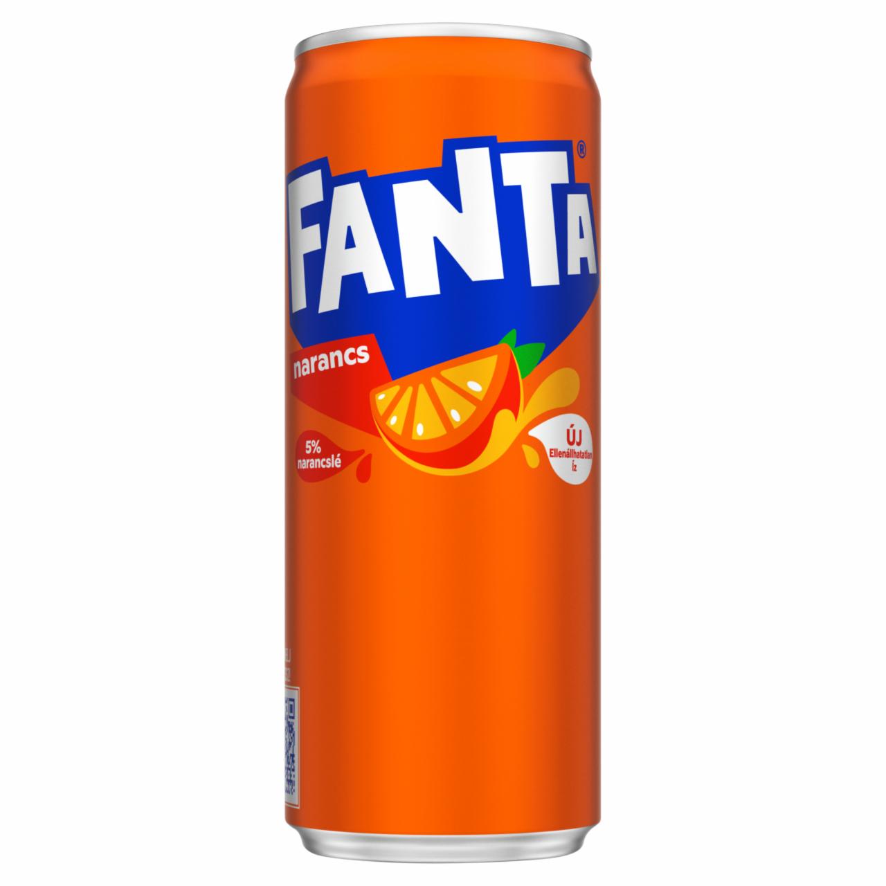 Képek - Fanta szénsavas narancsízű üdítőital 330 ml