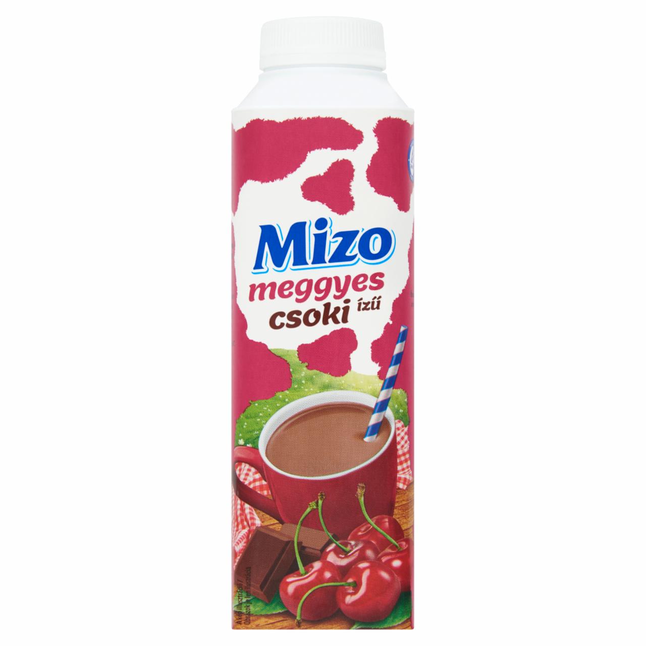 Képek - Mizo meggyes-csokoládé ízű félzsíros kakaós tejkészítmény 450 ml