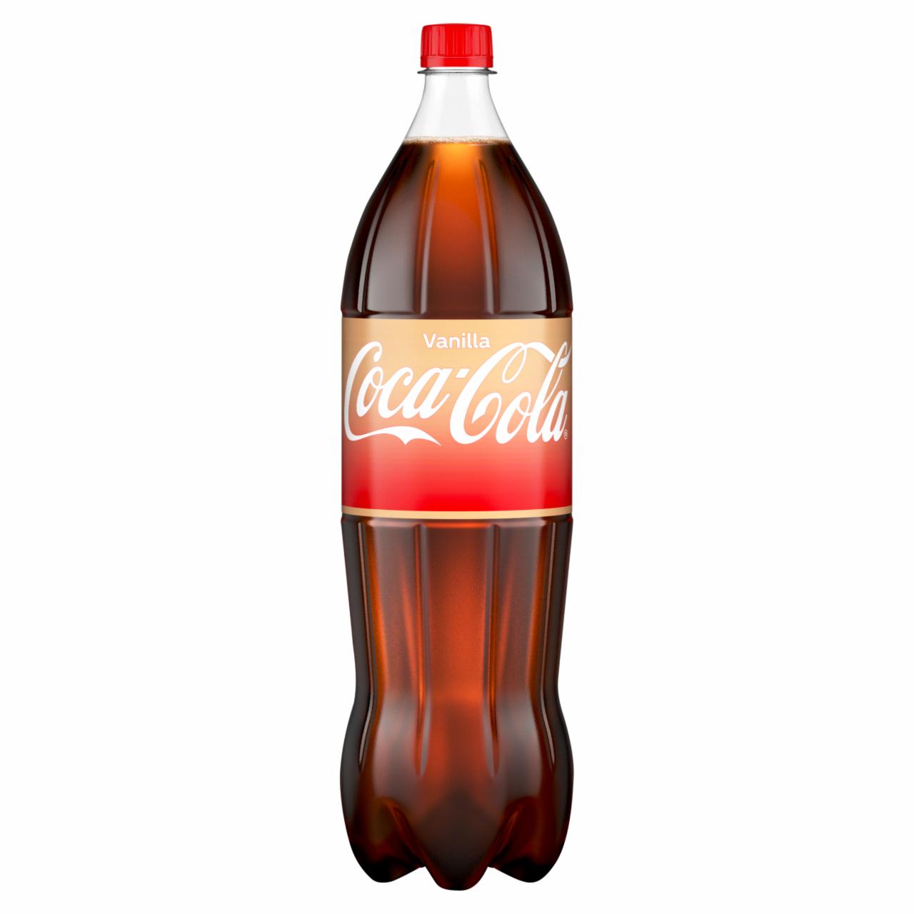 Képek - Coca-Cola Coke Vanilla cola- és vaníliaízű szénsavas üdítőital 1,75 l