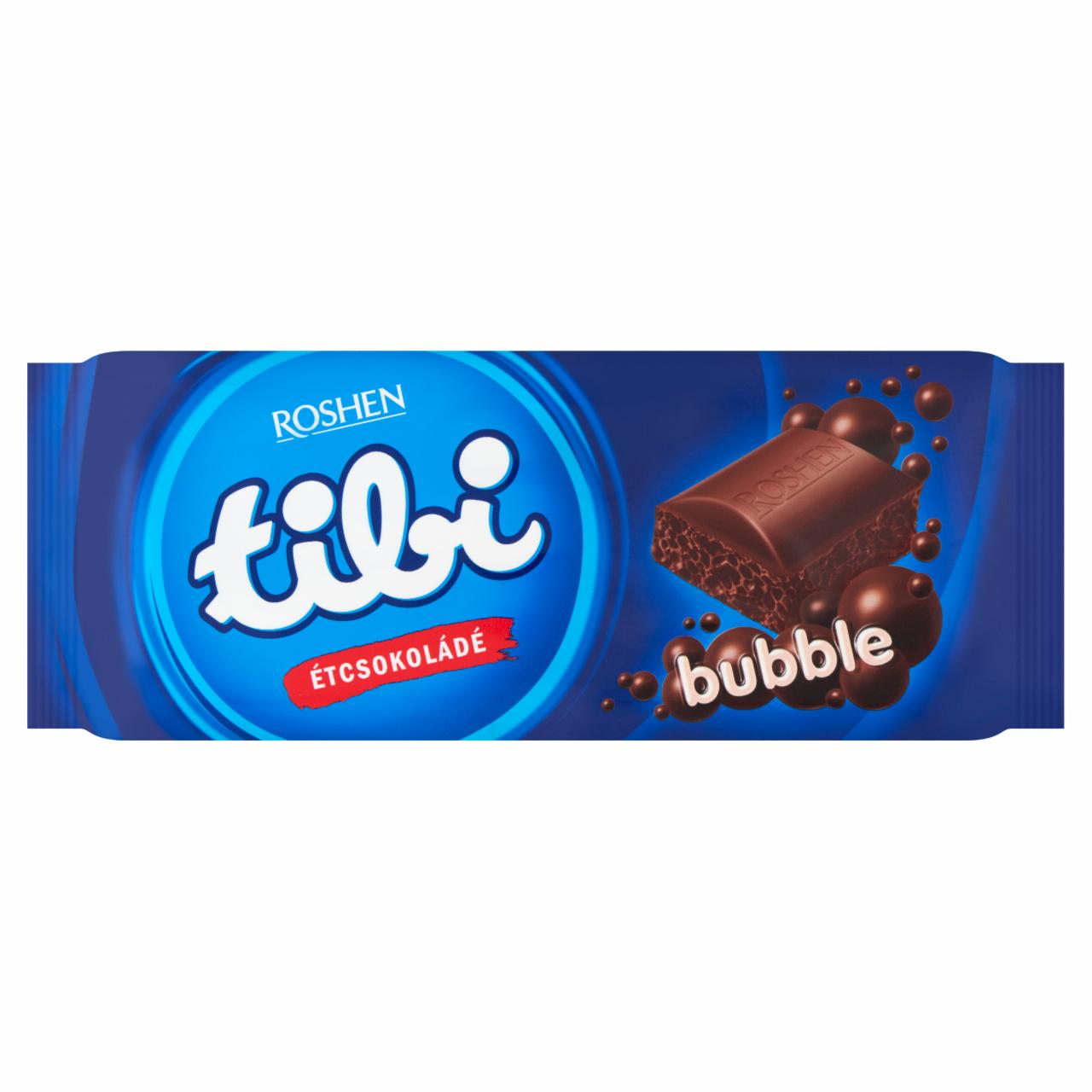 Képek - Tibi Bubble étcsokoládé 80 g