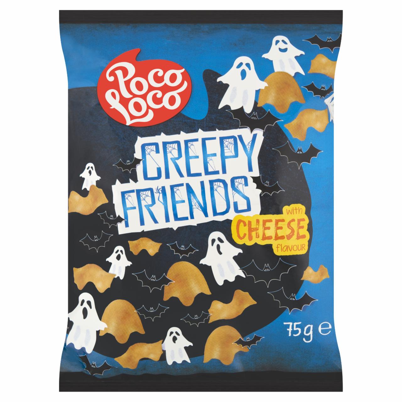 Képek - Poco Loco Creepy Friends ízesített és pirított falatok 75 g