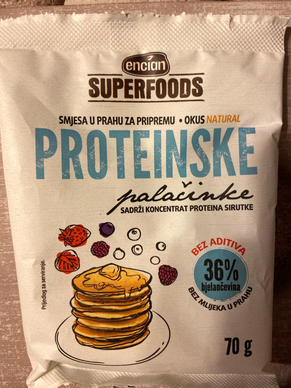 Képek - Proteinske palačinke Encian Superfoods