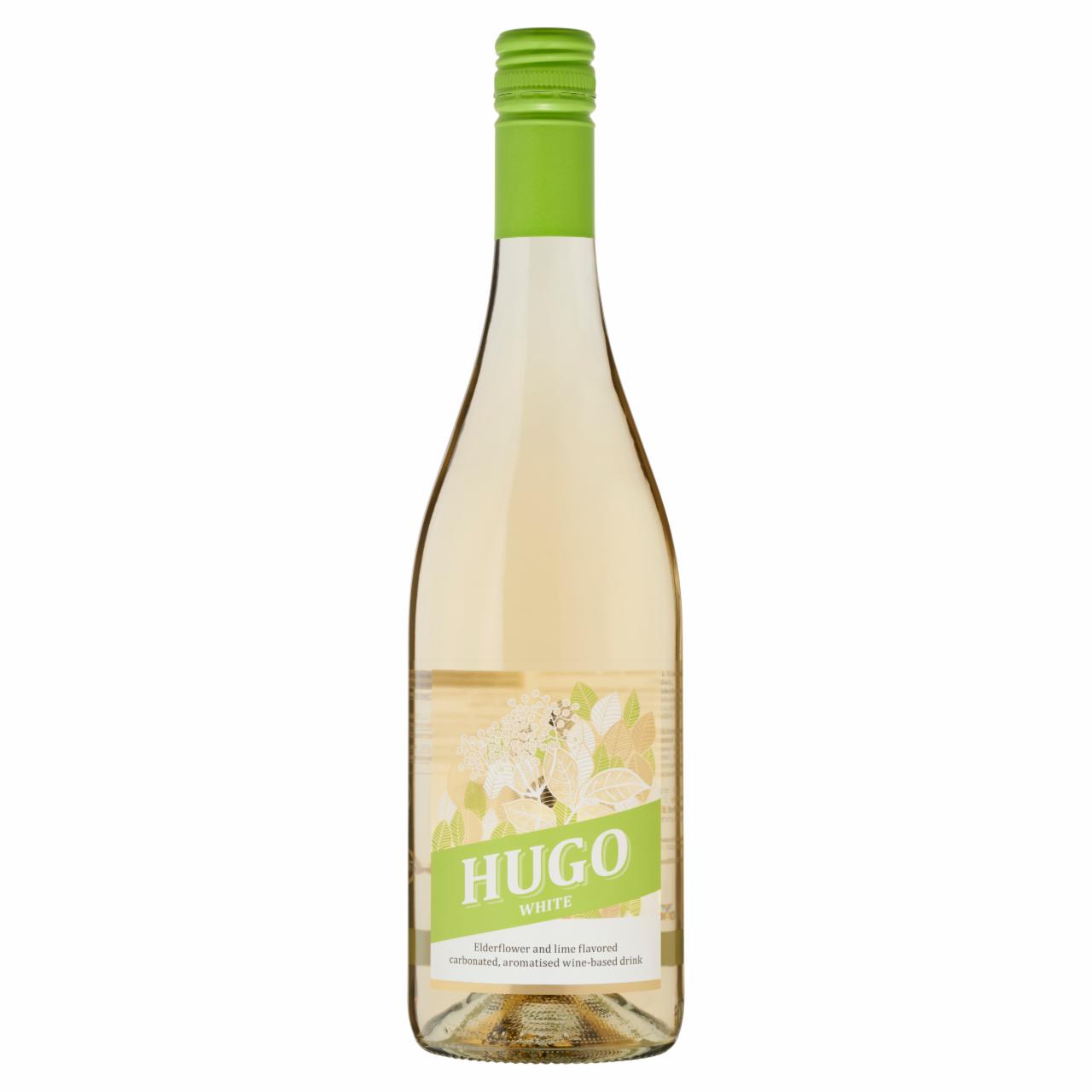 Képek - Hugo White bodzavirág- és lime ízű, szénsavas, ízesített boralapú ital 750 ml