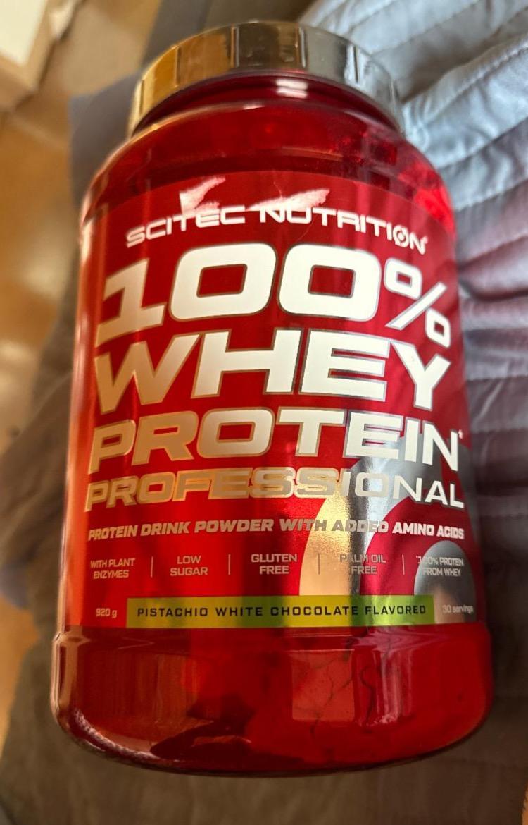 Képek - 100% Whey protein Pistachio white chocolate flavored Scitec Nutrition