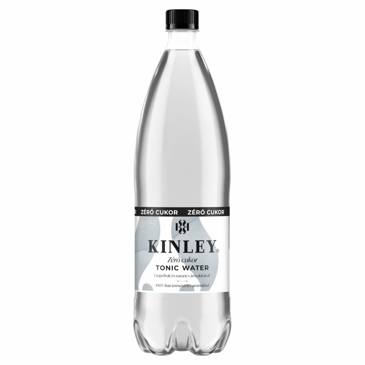 Képek - Kinley Tonic Water Zéró cukor energiamentes szénsavas üdítőital édesítőszerekkel 1,5 l