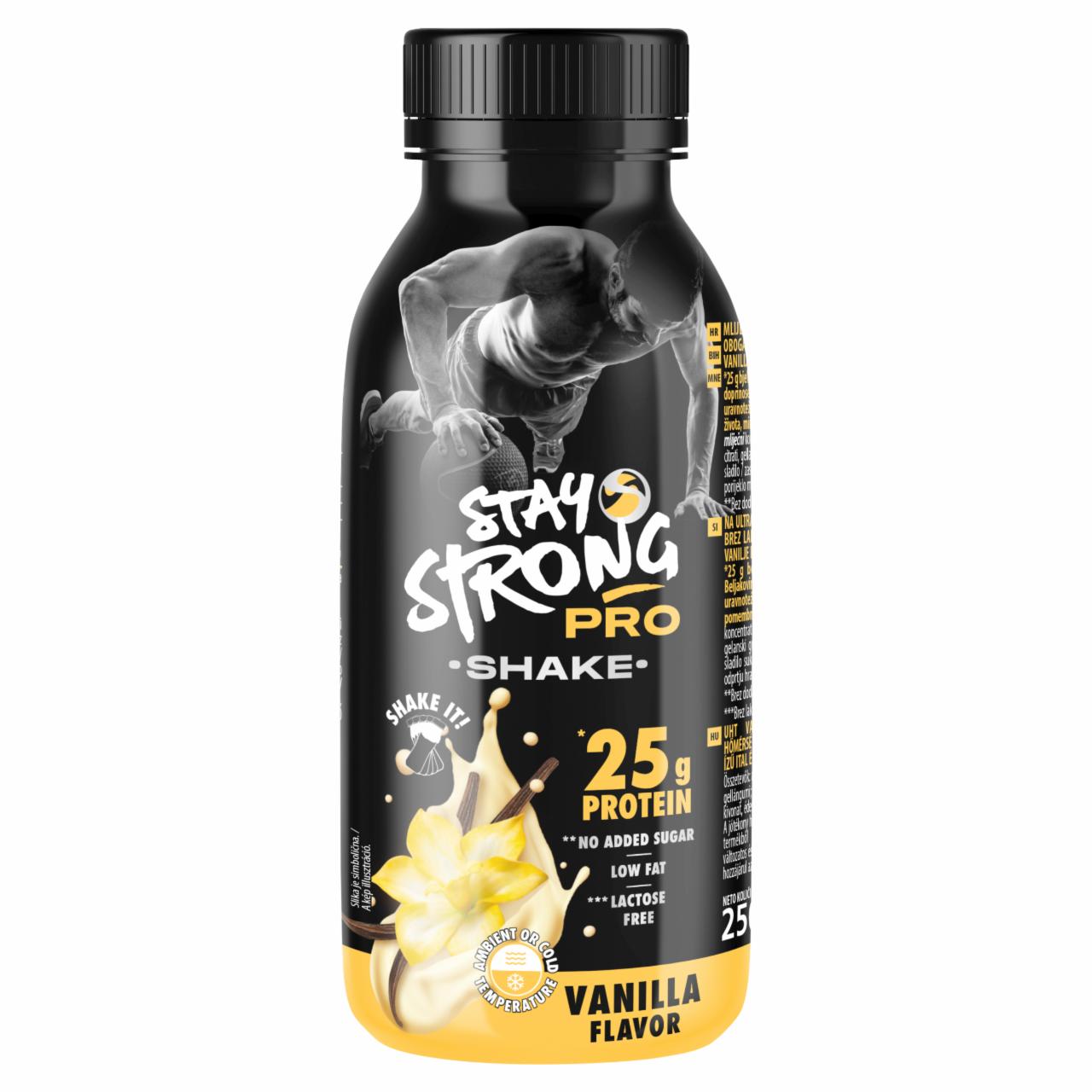 Képek - Stay Strong Pro Shake UHT vanília ízű fehérje ital 250 ml