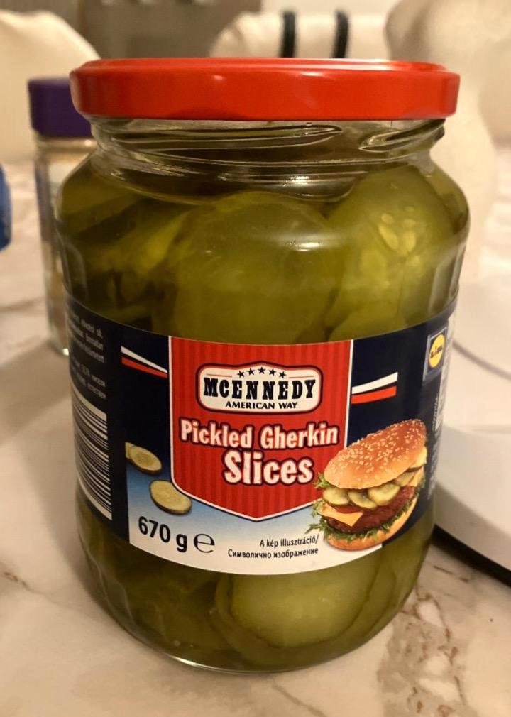 Képek - Pickled gherkin slices Mcennedy American way