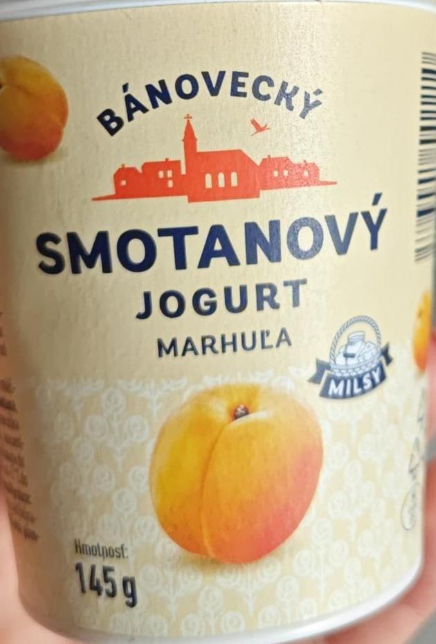 Képek - Bánovecký smotanový jogurt marhuľa