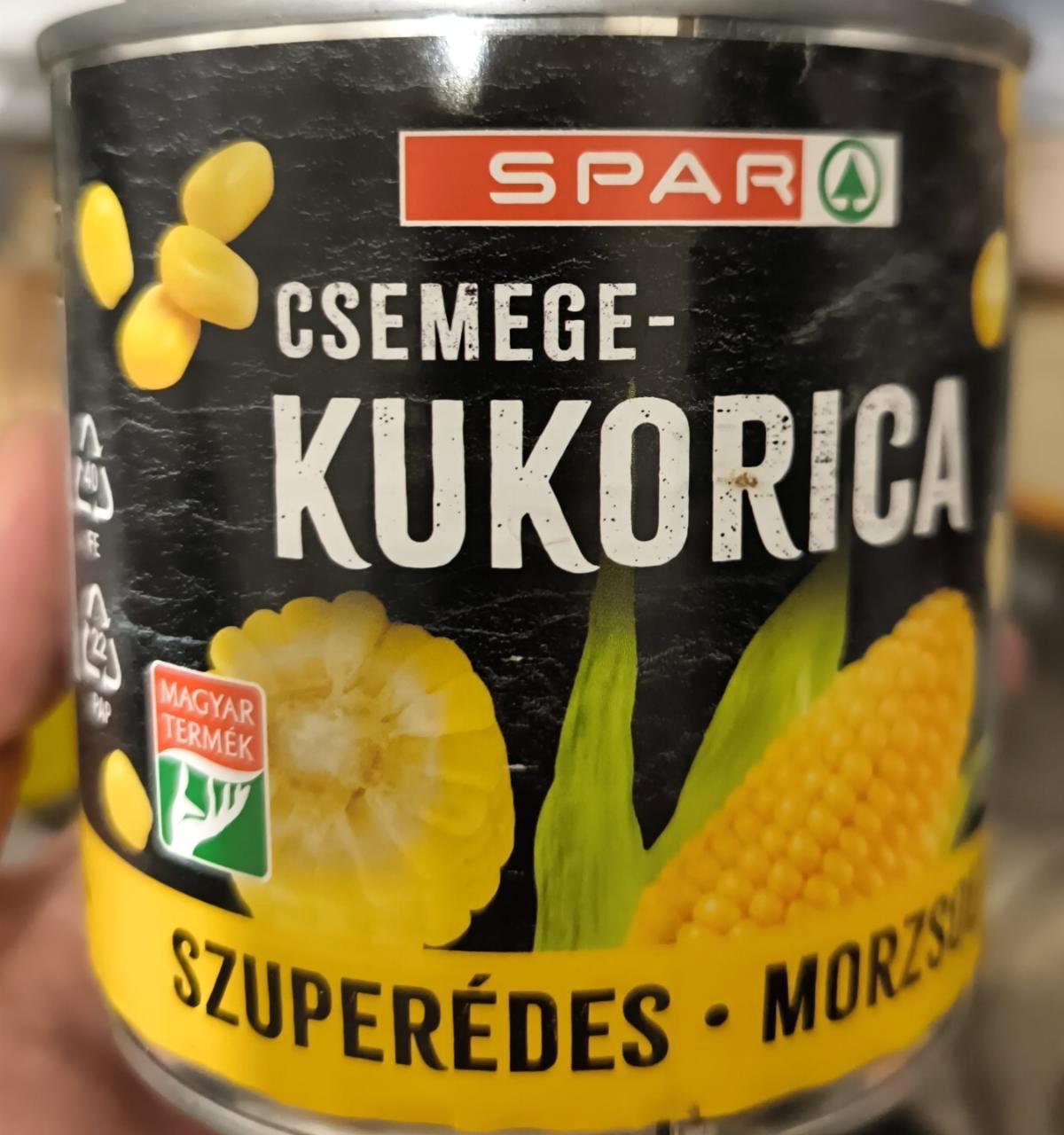 Képek - Csemege kukorica Spar