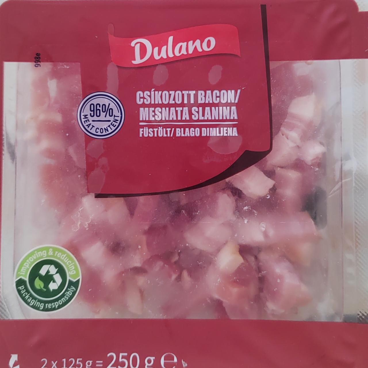 Képek - Csíkozott bacon Dulano