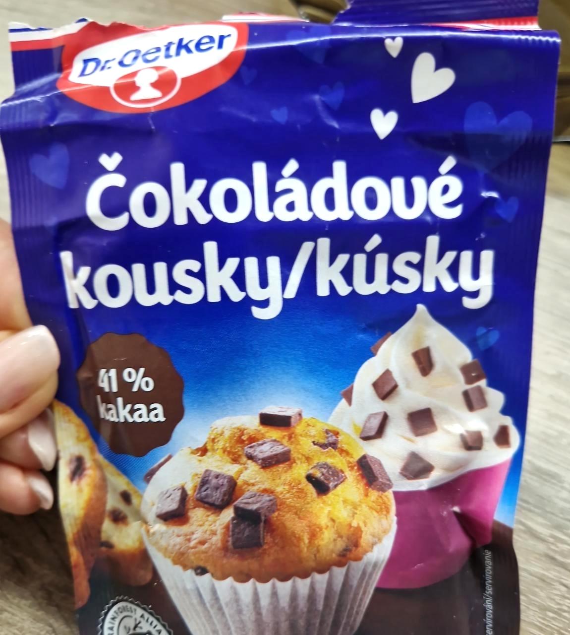 Képek - Csoki darabok 41% kakaó Dr.Oetker