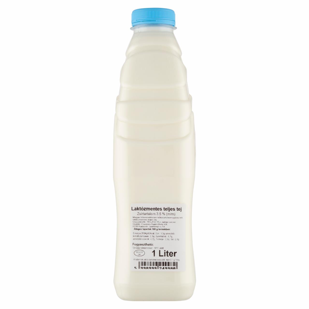 Képek - Laktózmentes teljes tej 3,5% 1 l