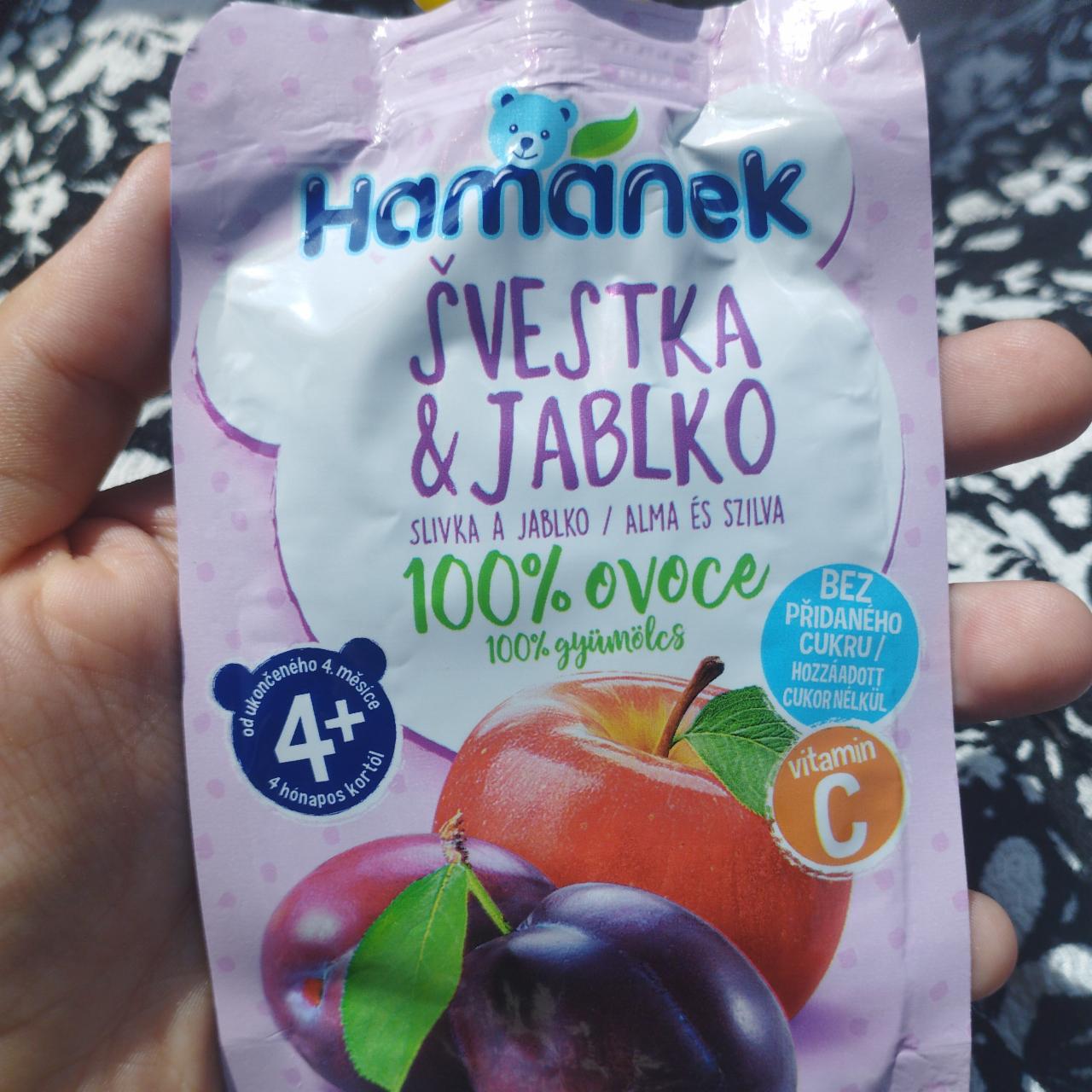 Képek - Švestka & jablko 100% ovoce Hamánek