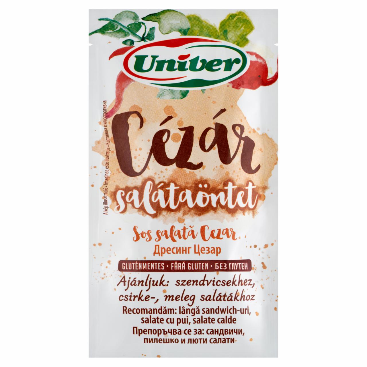 Képek - Univer Cézár gluténmentes salátaöntet 50 ml