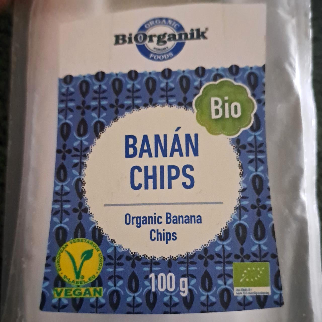 Képek - Banán chips BiOrganik